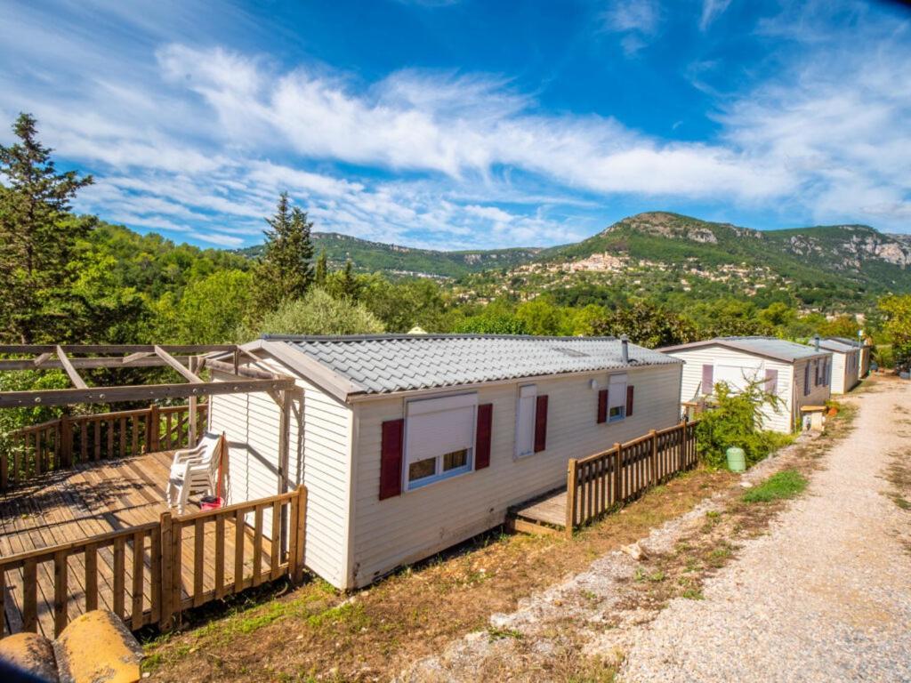 Camping Hotel Les Rives Du Loup Туррет-сюр-Лу Экстерьер фото